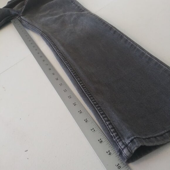 Levi Strauss & Company 513 men's size 32 x 32 gray jeans - Picture 9 of 12